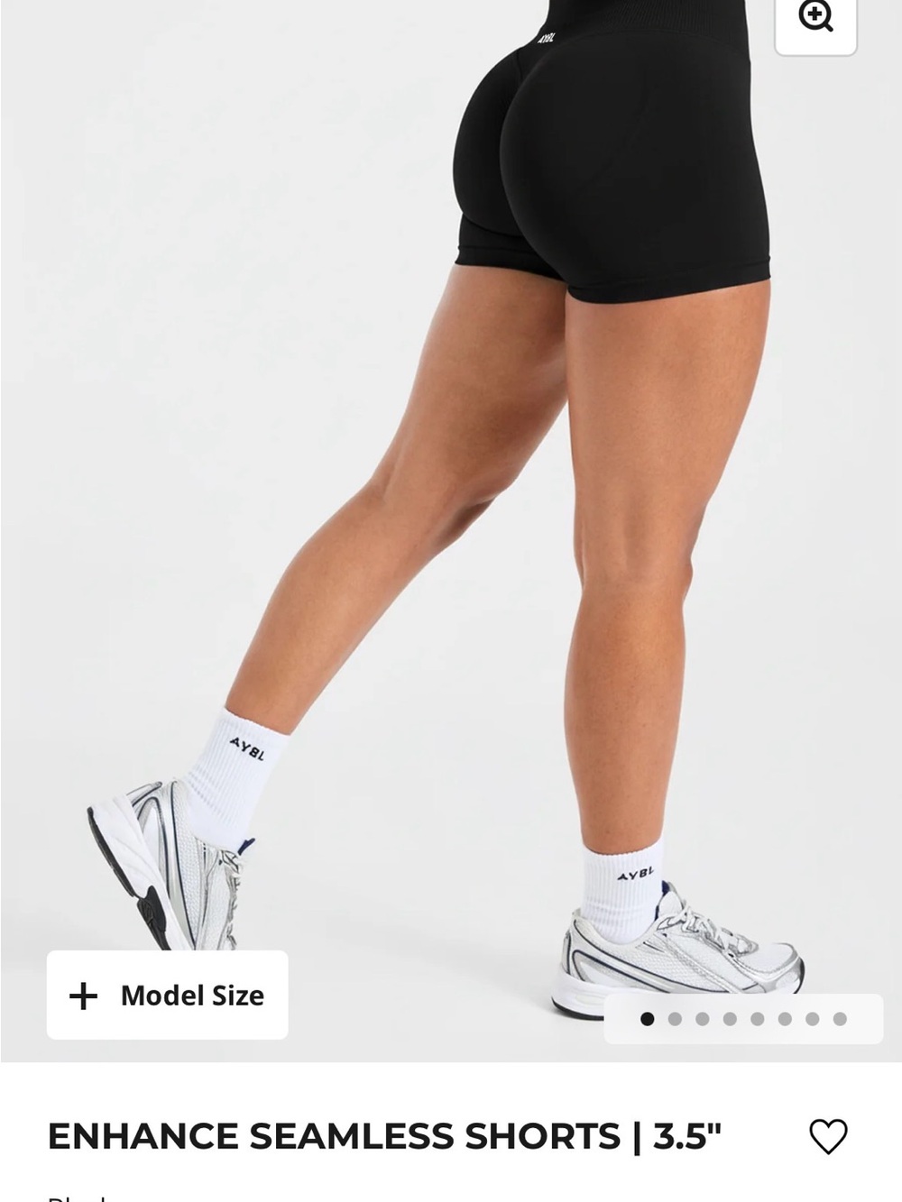 AYBL Enhance Seamless Bike Shorts - Black